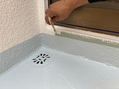 現場レポート☆　築28年RC造住宅外壁屋根塗装工事⑤